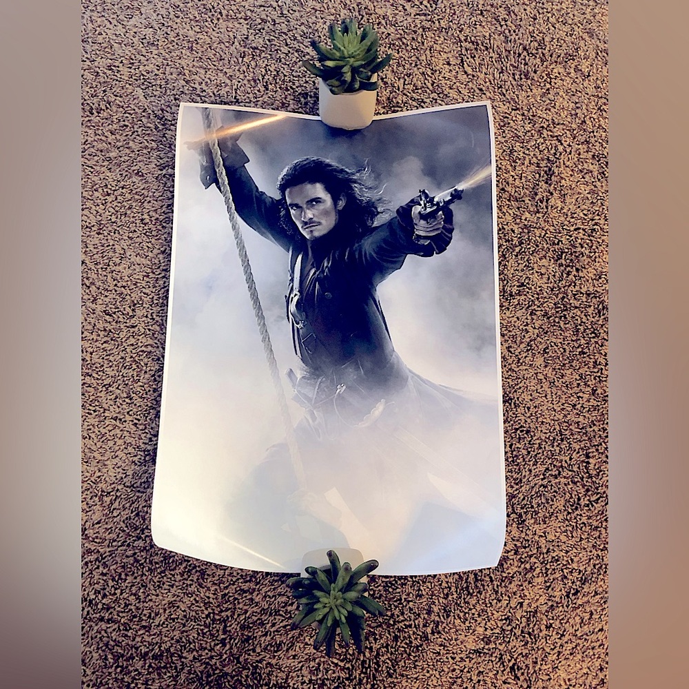 Will Turner (Pirates of the Caribbean) Semi-Gloss Poster